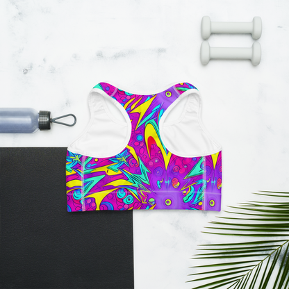 Sports Bra - Nebula Radiance