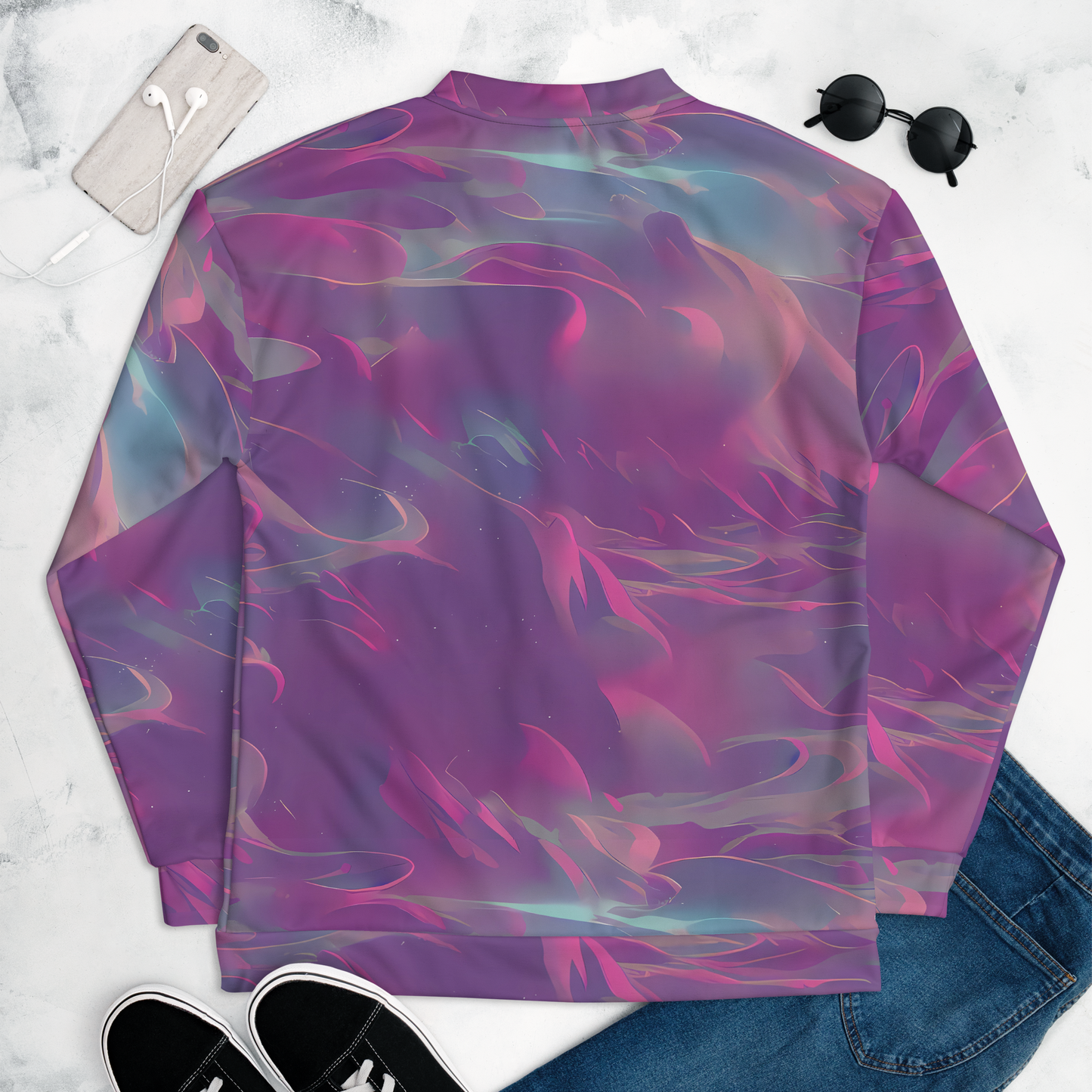 Bomber Jacket - Dreamscape Swirl