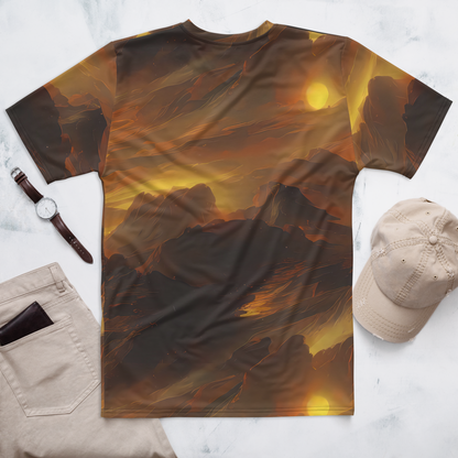 Men's Crew Neck T-Shirt - Sunset Shores