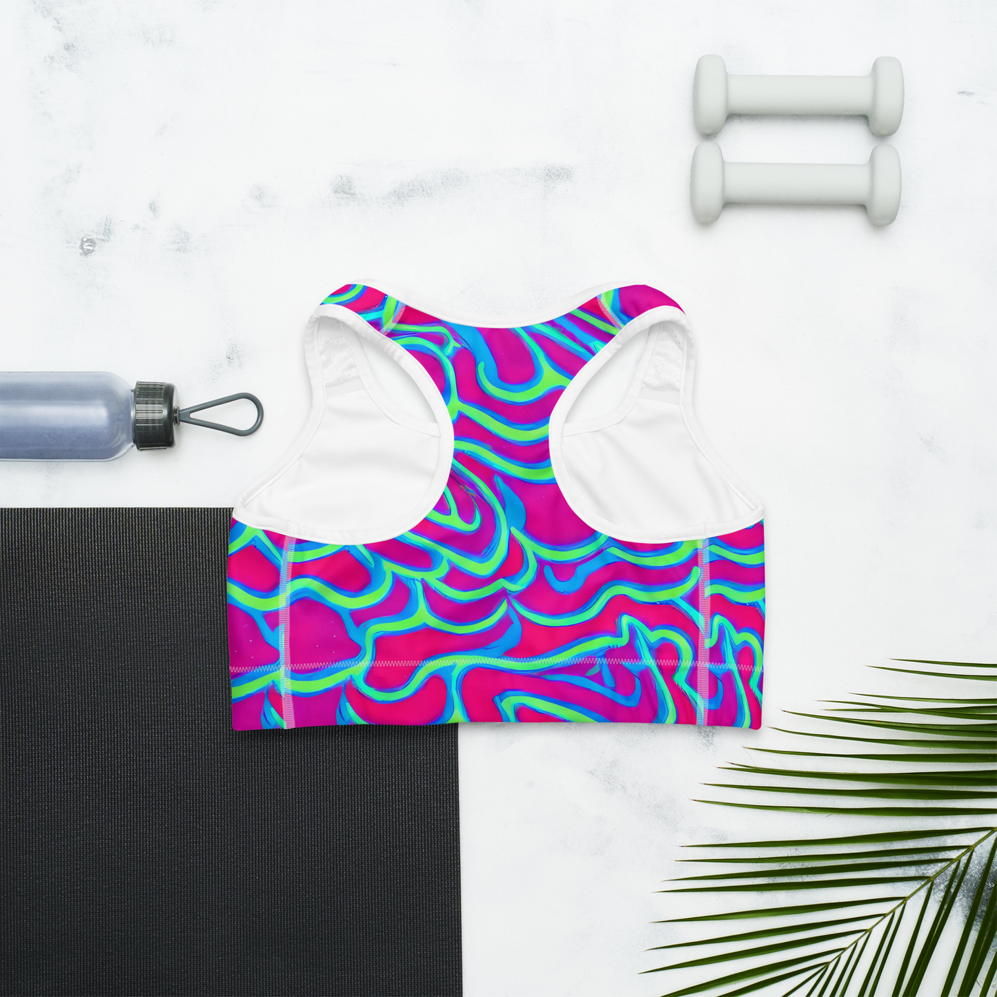 Sports Bra - Aquatic Ember