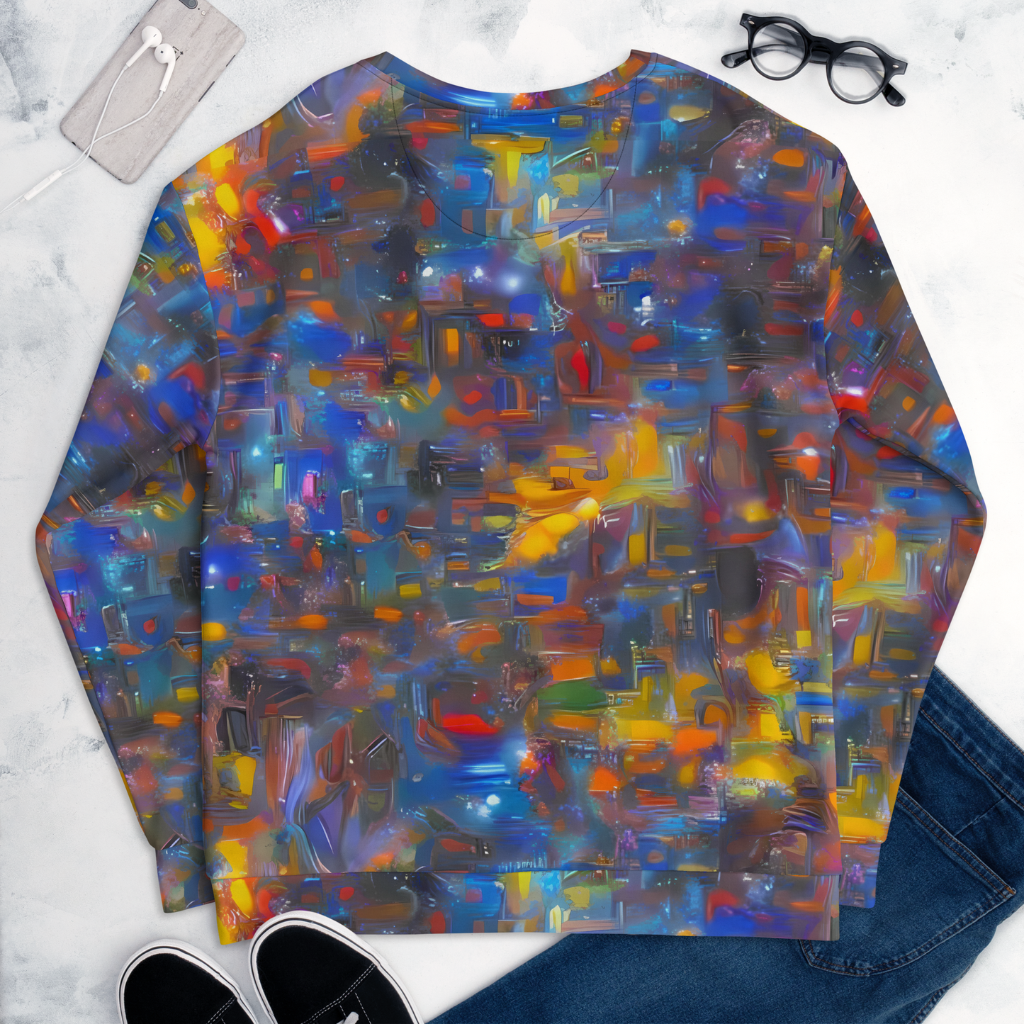 Sweatshirt - Abstract Conflux