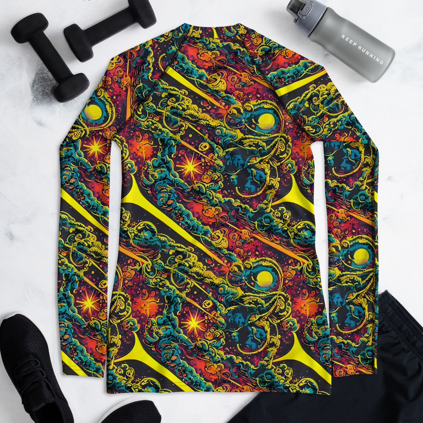 Women's Rash Guard - Gogos Galaxy