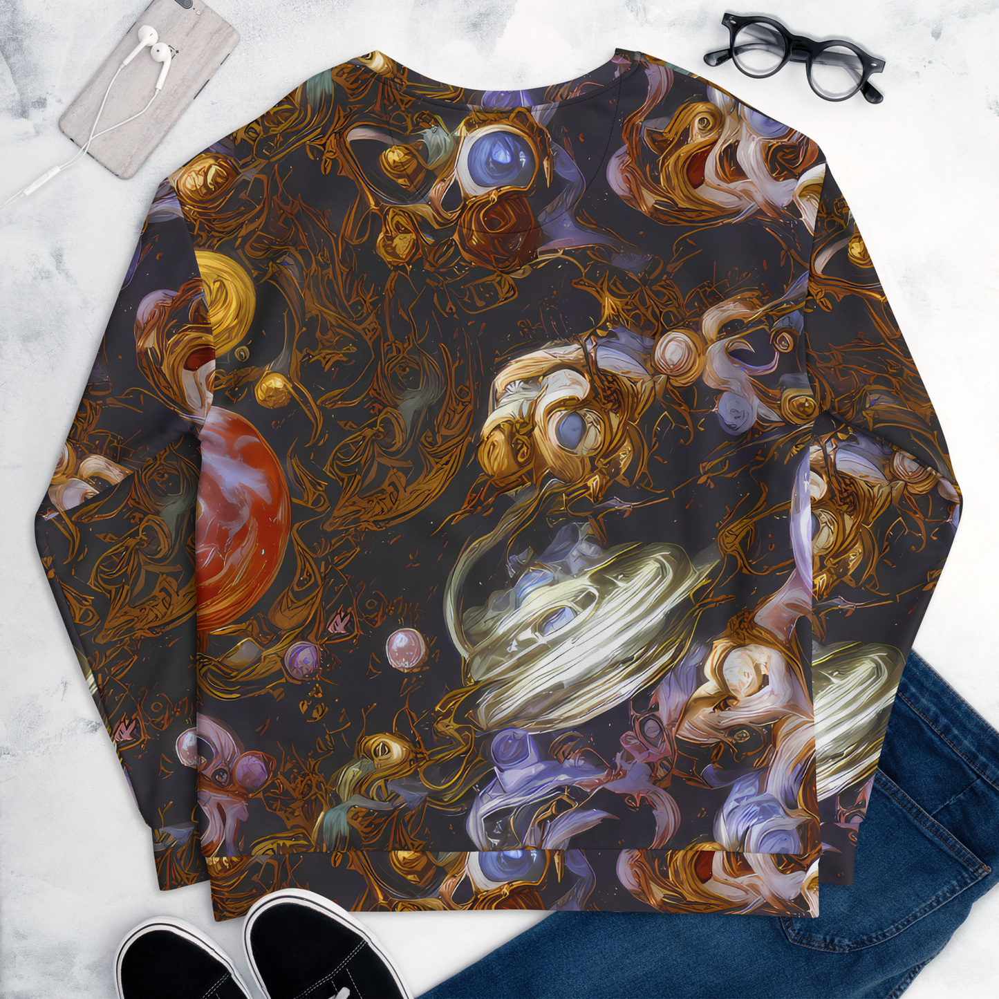 Sweatshirt - Bloemaert's Galaxy