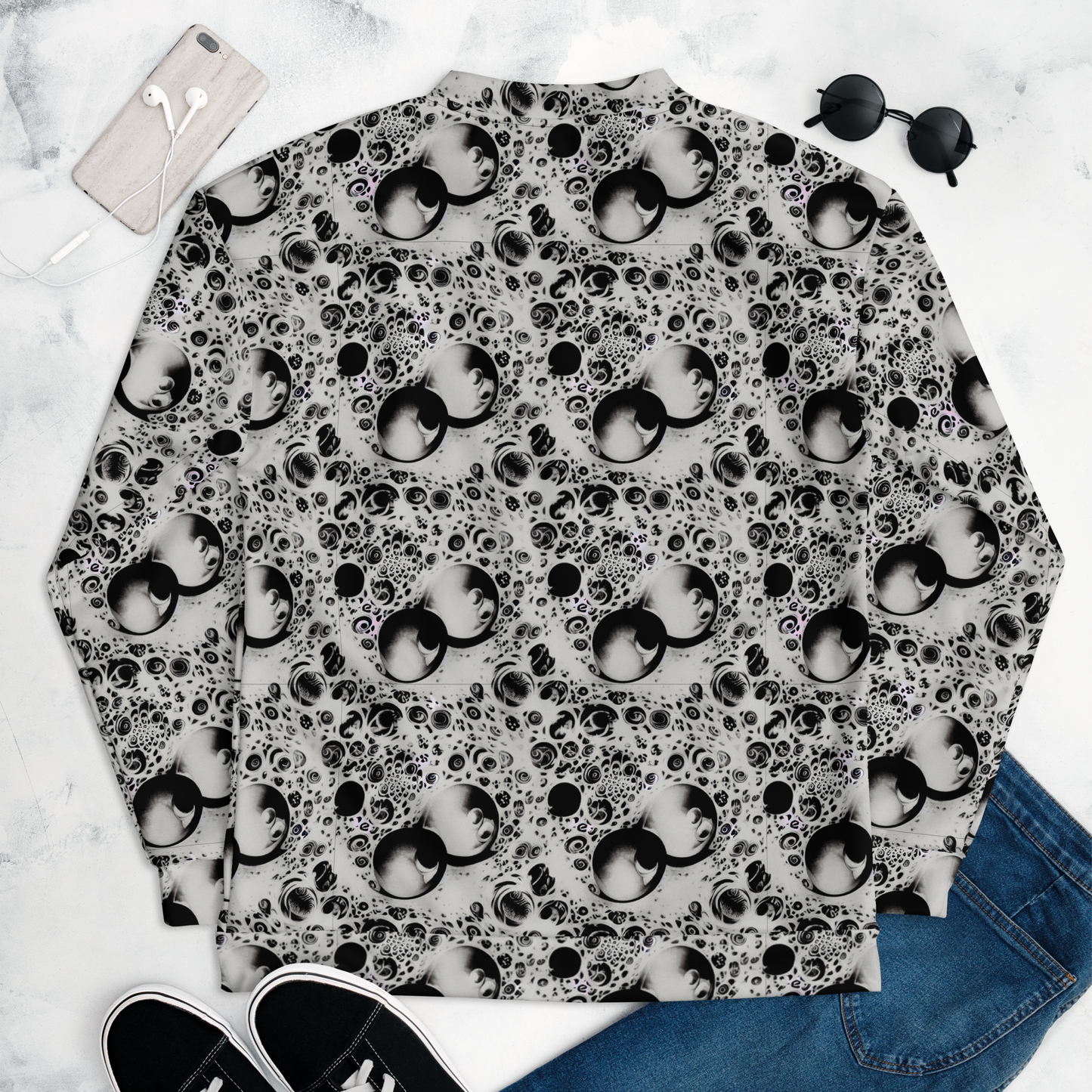 Bomber Jacket - Crater Swirl