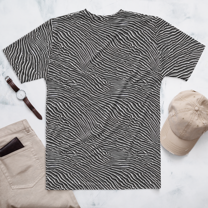 Men's Crew Neck T-Shirt - Hypnotic Waves