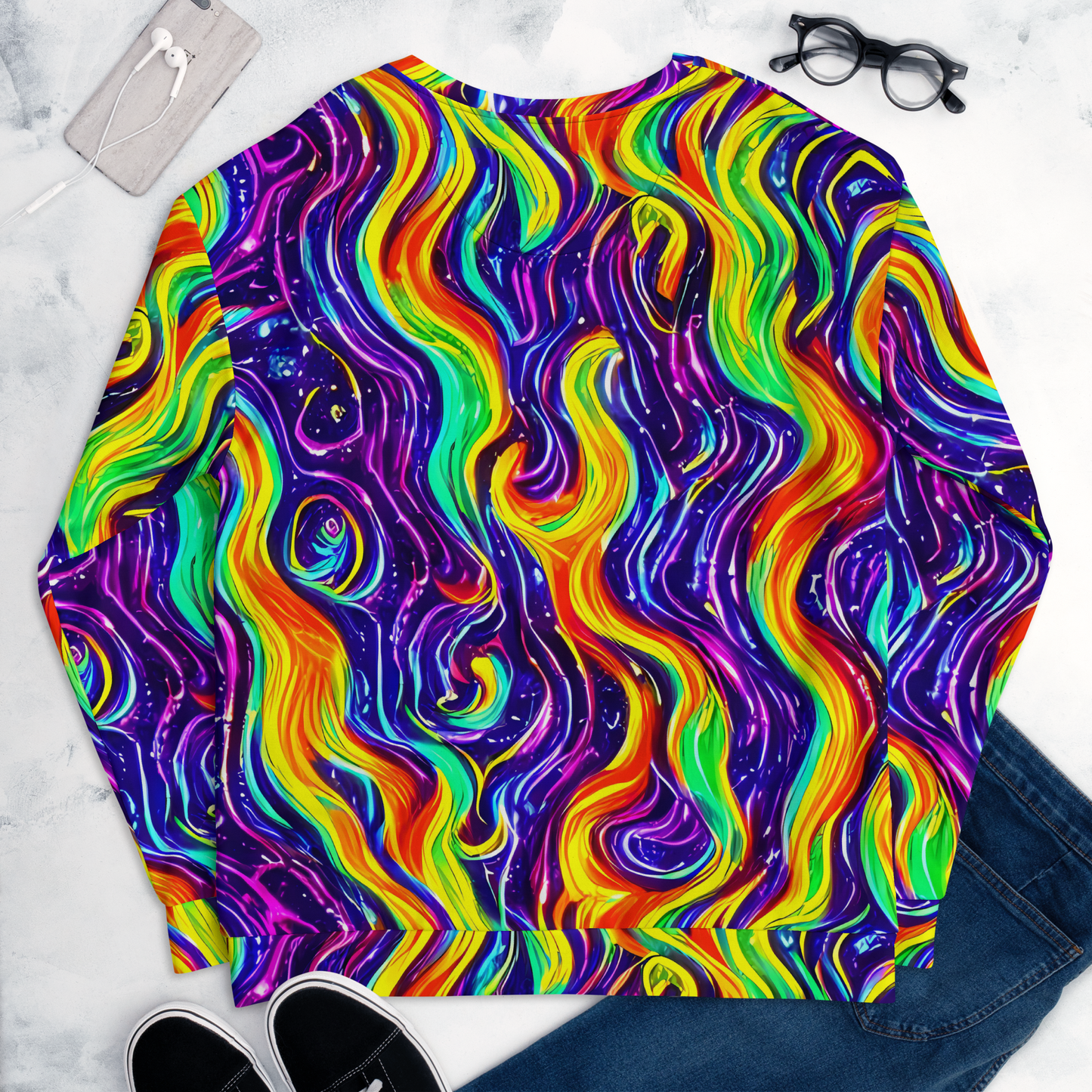 Sweatshirt - Galactic Flames