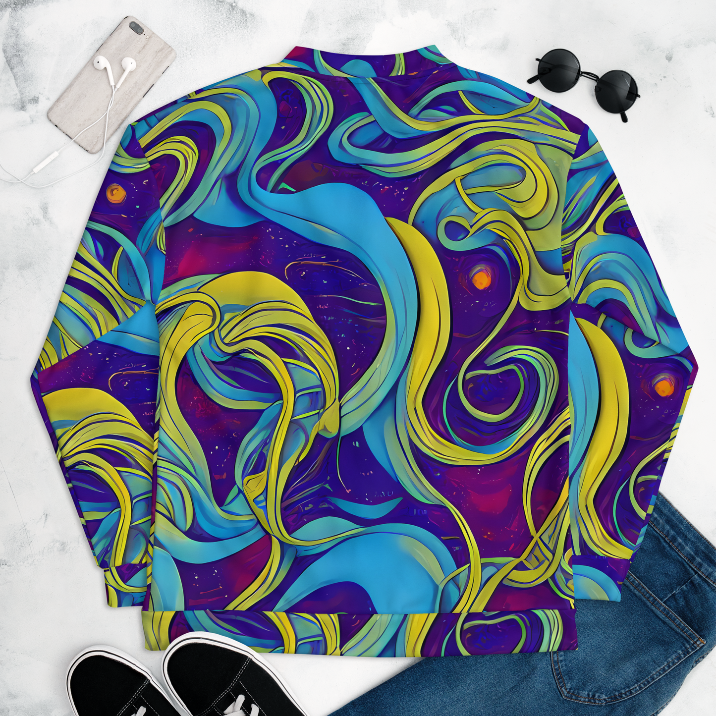 Bomber Jacket - Stellar Swirls