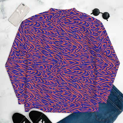 Bomber Jacket - Sapphire Swirl