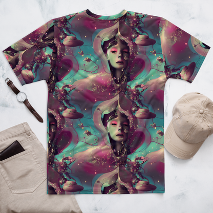 Men's Crew Neck T-Shirt - Nouveau Galaxy