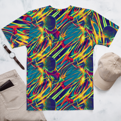 Men's Crew Neck T-Shirt - Cosmic Inferno