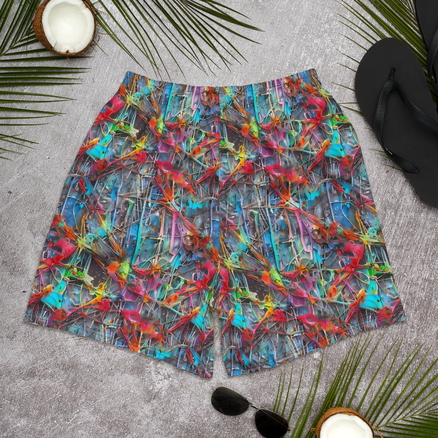 Men's Athletic Shorts - Junkyard Jewel