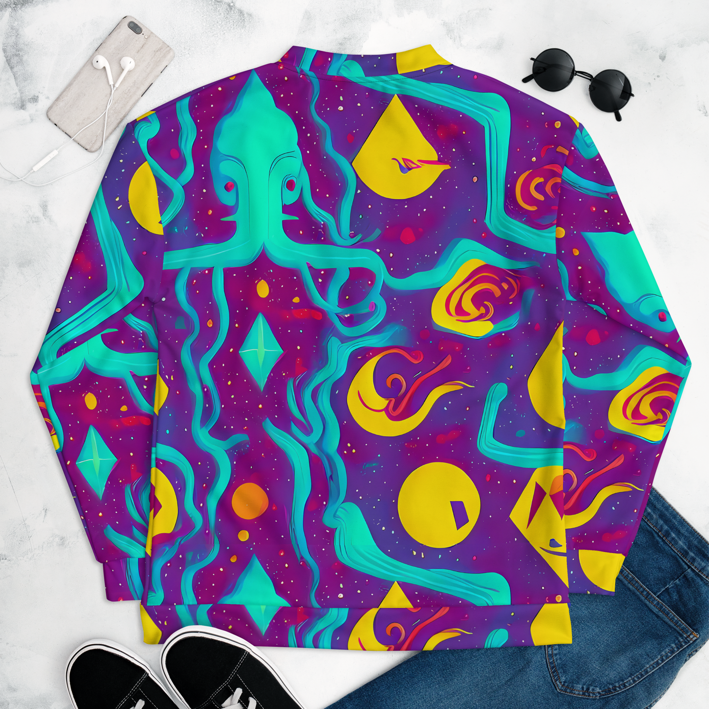 Bomber Jacket - Cosmic Current