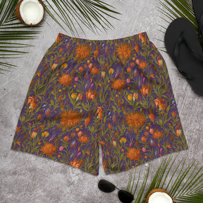 Men's Athletic Shorts - Botanical Nebula