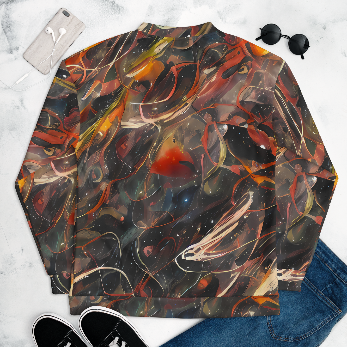 Bomber Jacket - Temporal Vortex