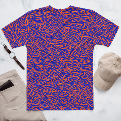 Men's Crew Neck T-Shirt - Sapphire Swirl