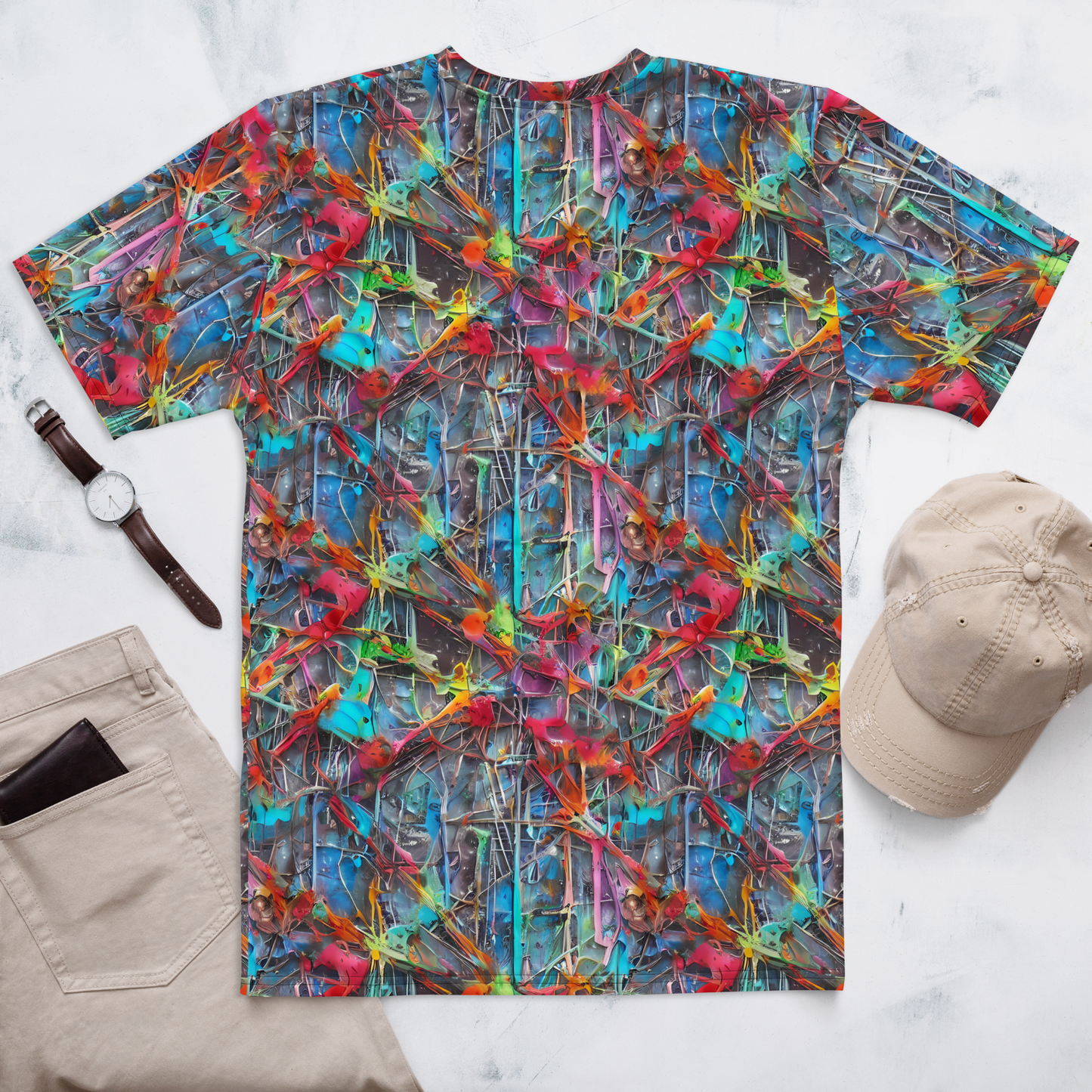 Men's Crew Neck T-Shirt - Junkyard Jewel