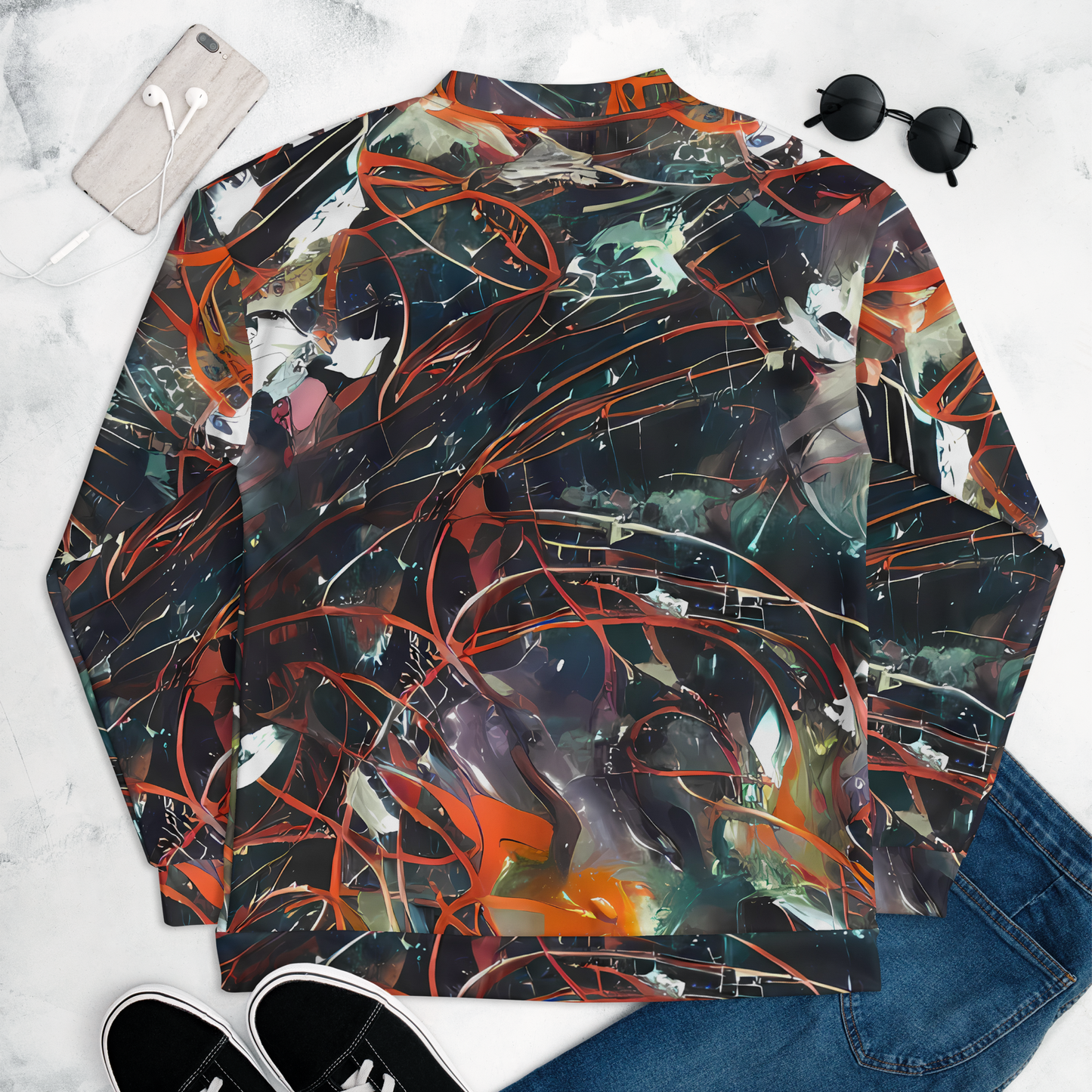 Bomber Jacket - Chaos Canvas