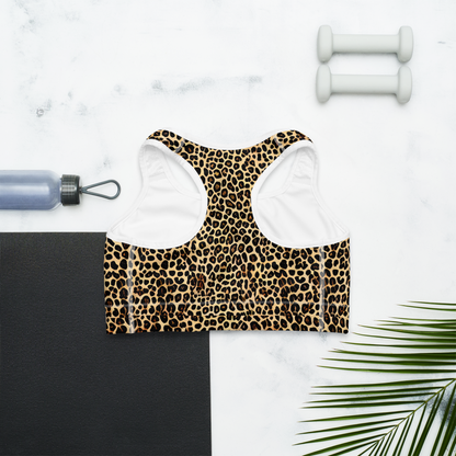 Sports Bra - Cheetah Mosaic