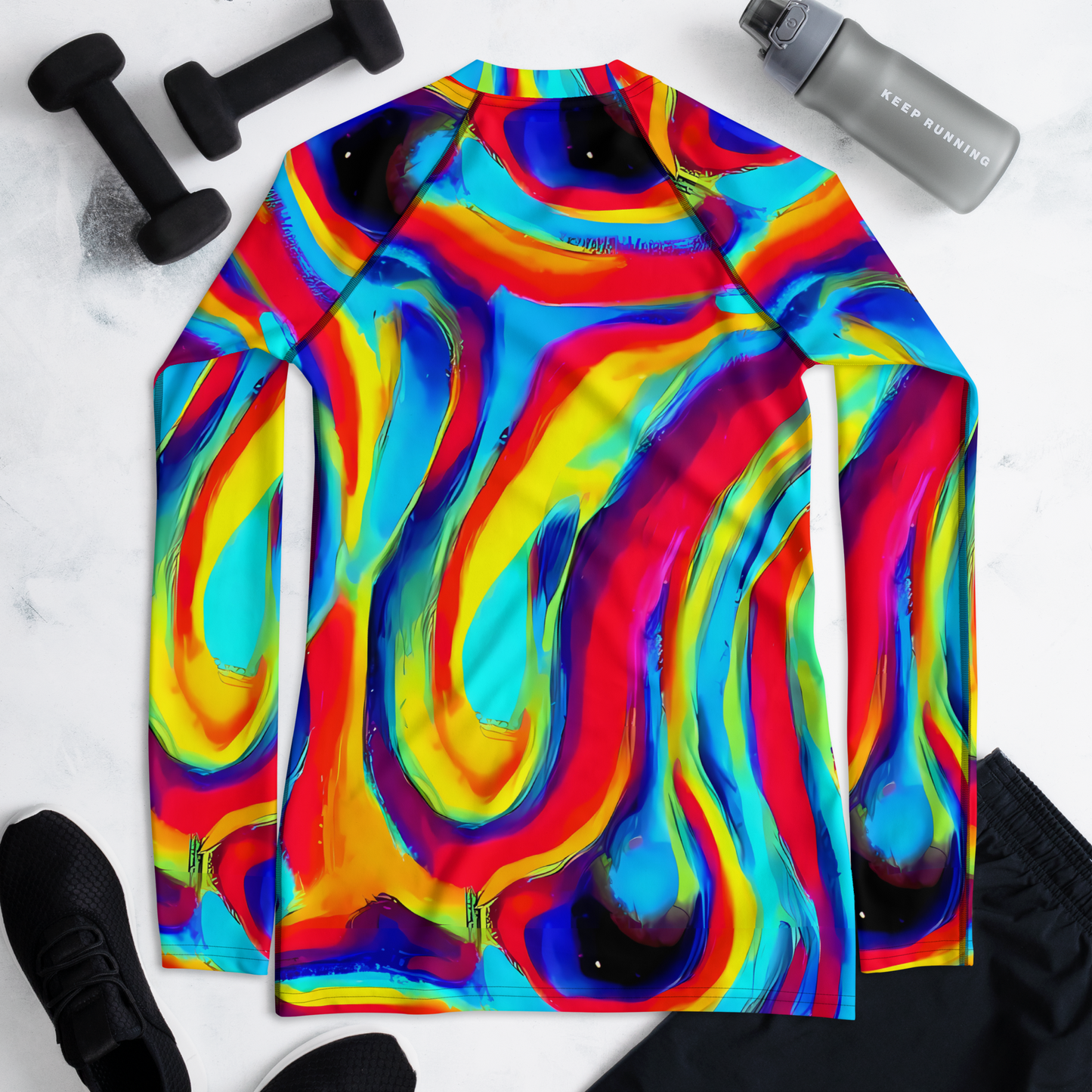 Women's Rash Guard - Stael Swirls