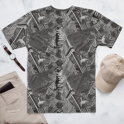 Men's Crew Neck T-Shirt - Piranesi's Web