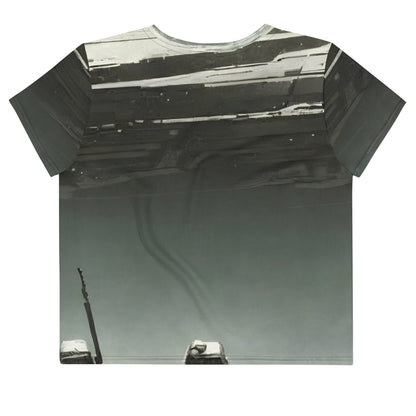 Women's Crop Tee - Urban Shadows