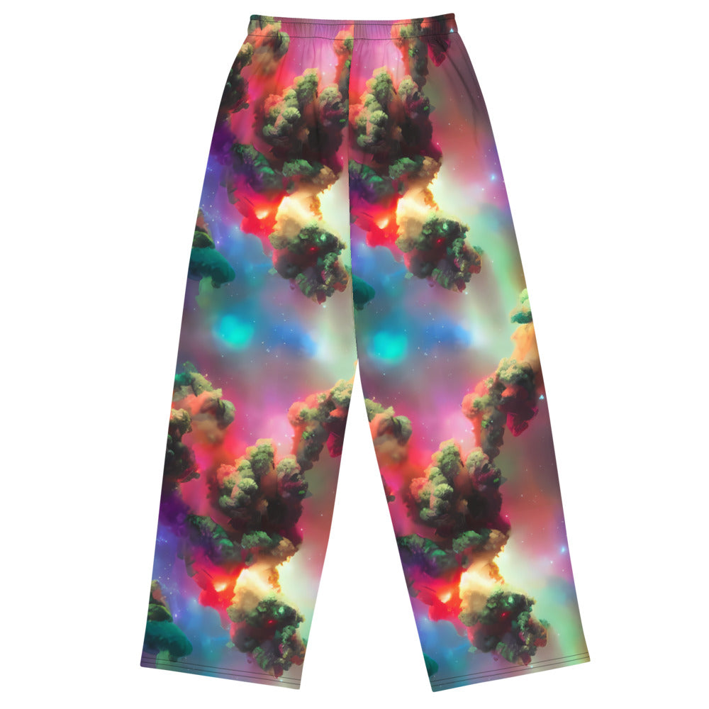 Wide-Leg Pants - Nebula Dreams