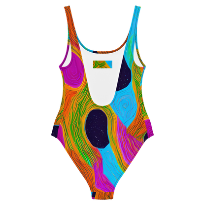 One-Piece Swimsuit - Galactic Harmony