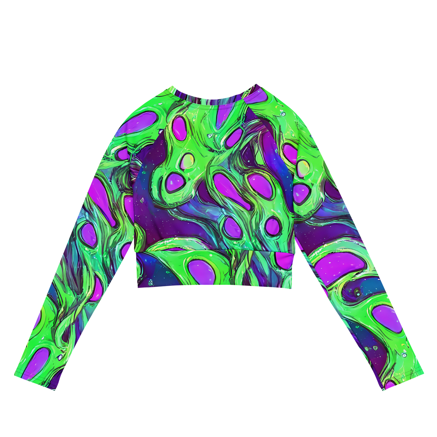 Long Sleeve Crop Top - Funky Mutation