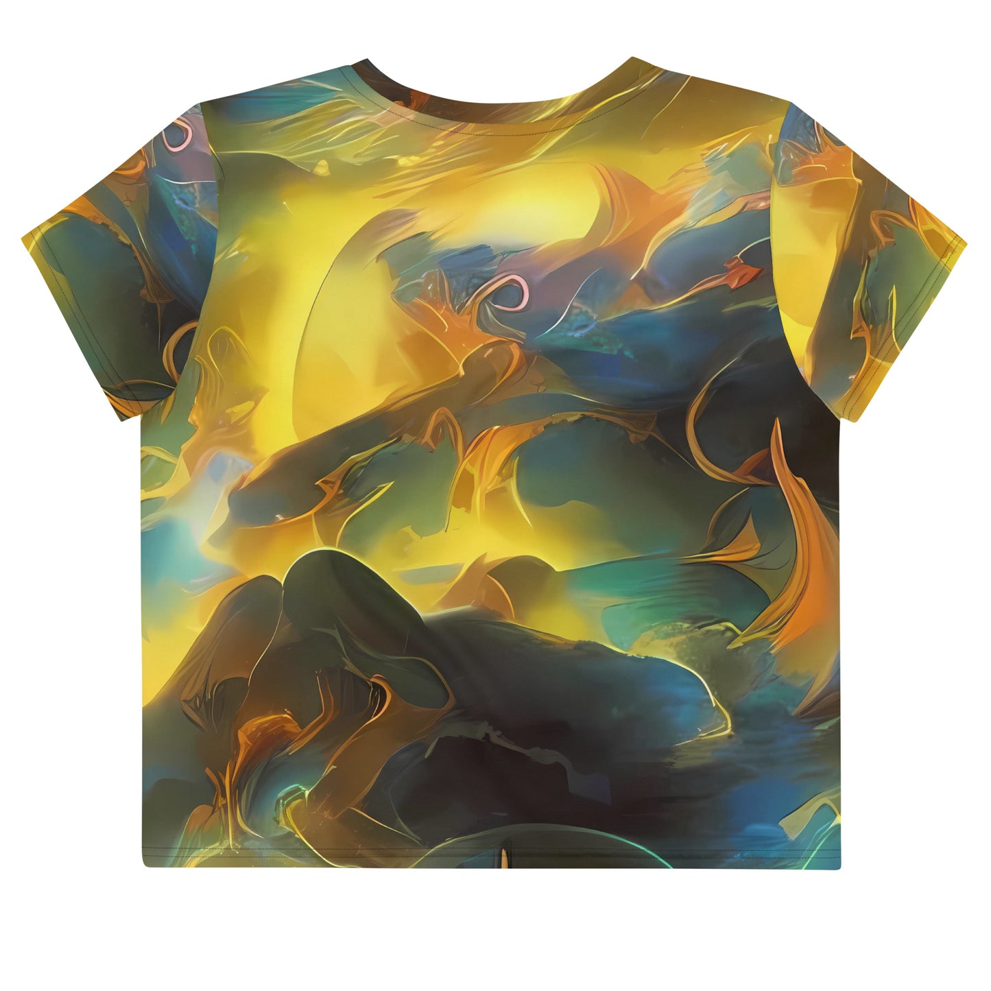 Women's Crop Tee - Ethereal Glow