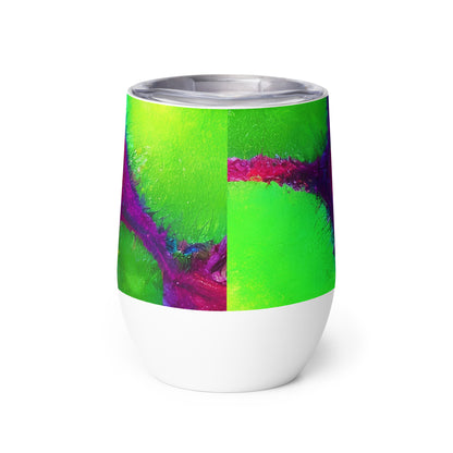 Wine Tumbler - Acid Raindrops