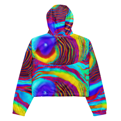 Women's Cropped Windbreaker - Kapoor Vortex