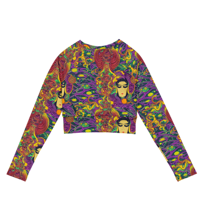 Long Sleeve Crop Top - Odyssey in Color