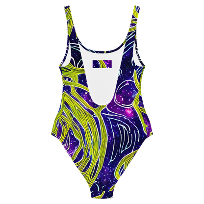 One-Piece Swimsuit - Celestial Scribbles