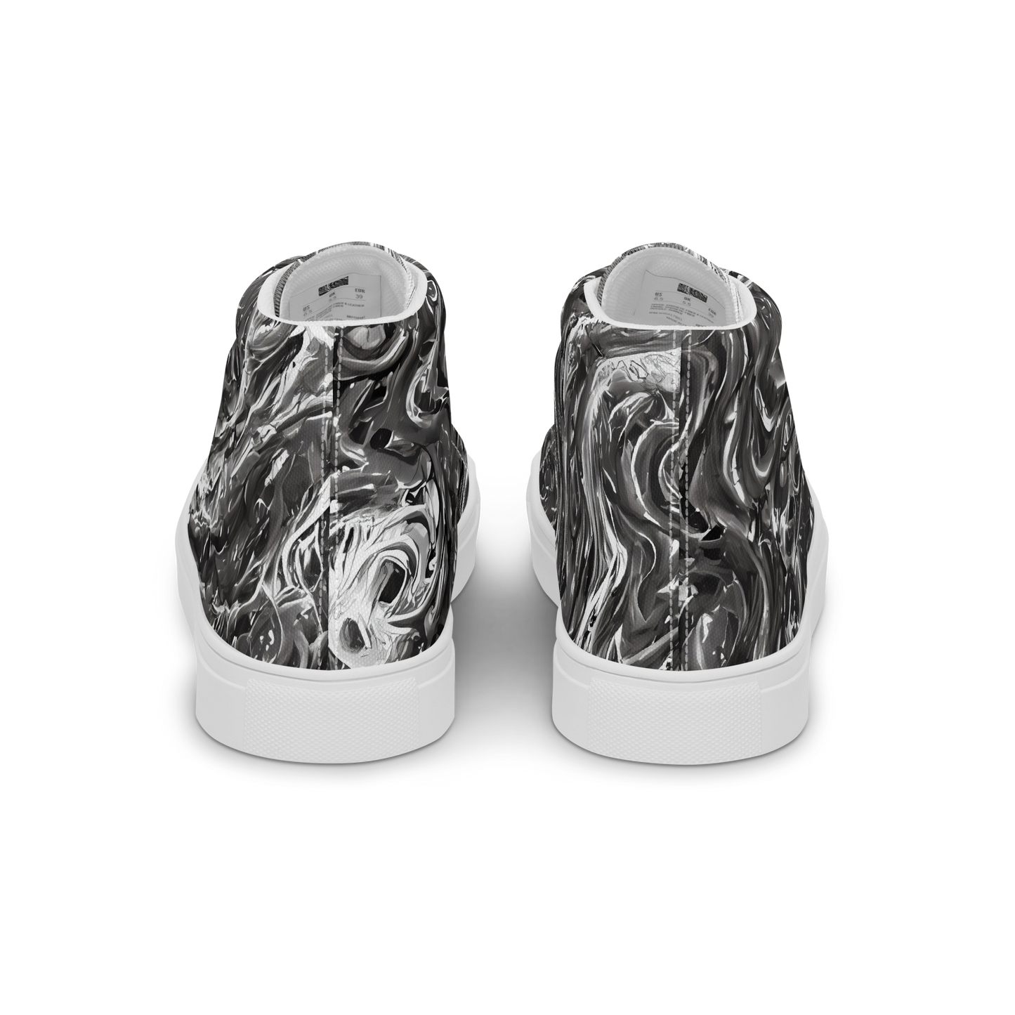 Women's High Top Canvas Shoes - Nebulous Night