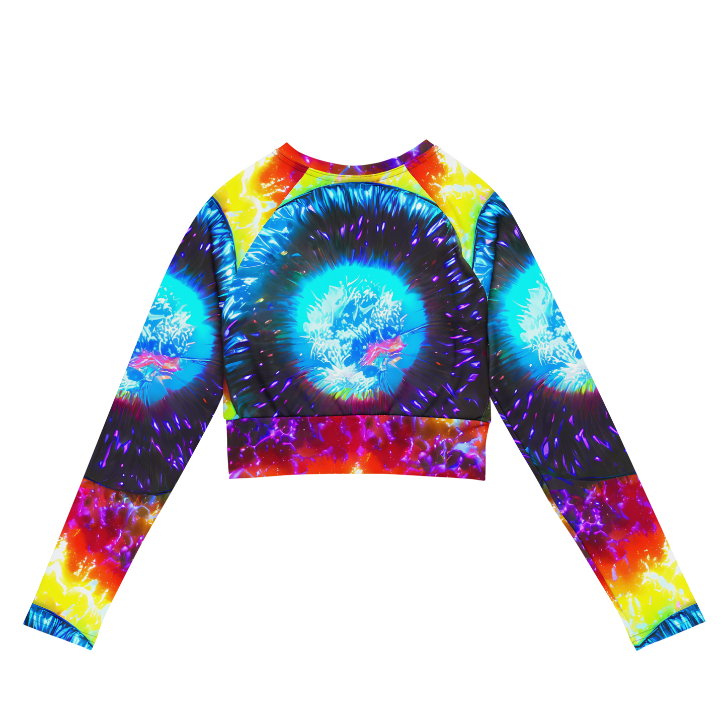 Long Sleeve Crop Top - Vriesian Vortex