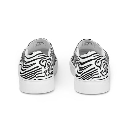 Women's Slip-On Canvas Shoes - Whirlpool Echoes