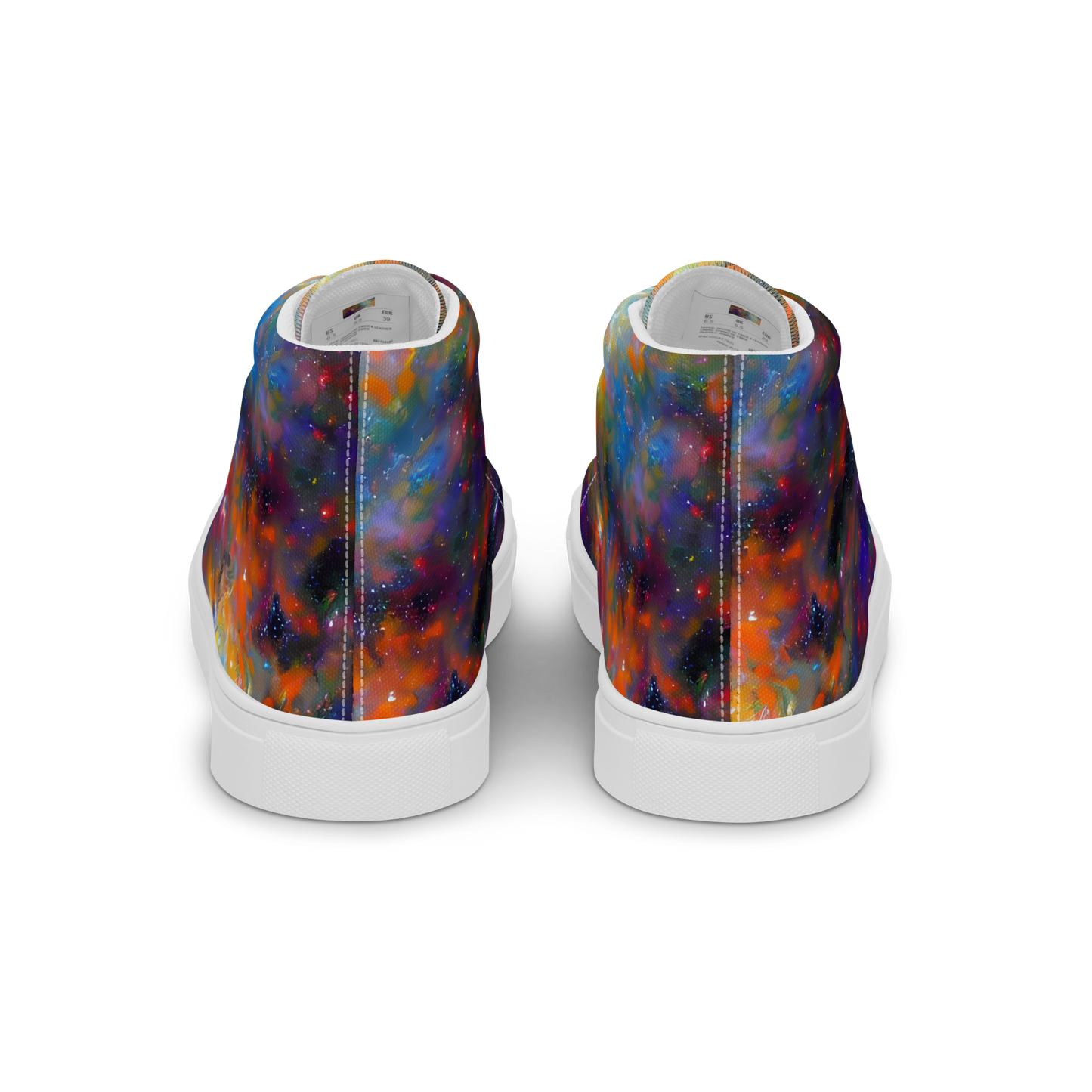 Women's High Top Canvas Shoes - Ephemeral Fantasy