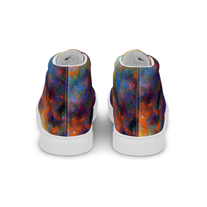 Women's High Top Canvas Shoes - Ephemeral Fantasy