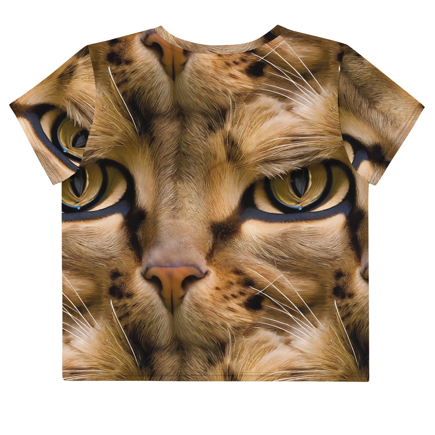 Crop Tee - Feline Whisper