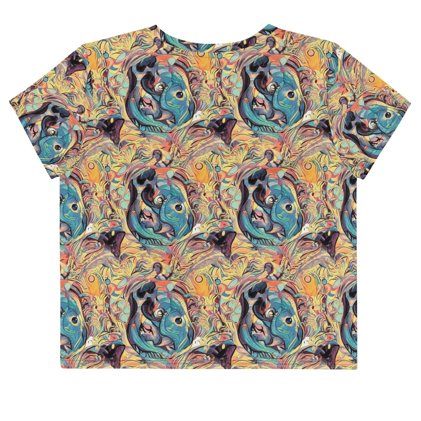 Women's Crop Tee - Harmonic Dream