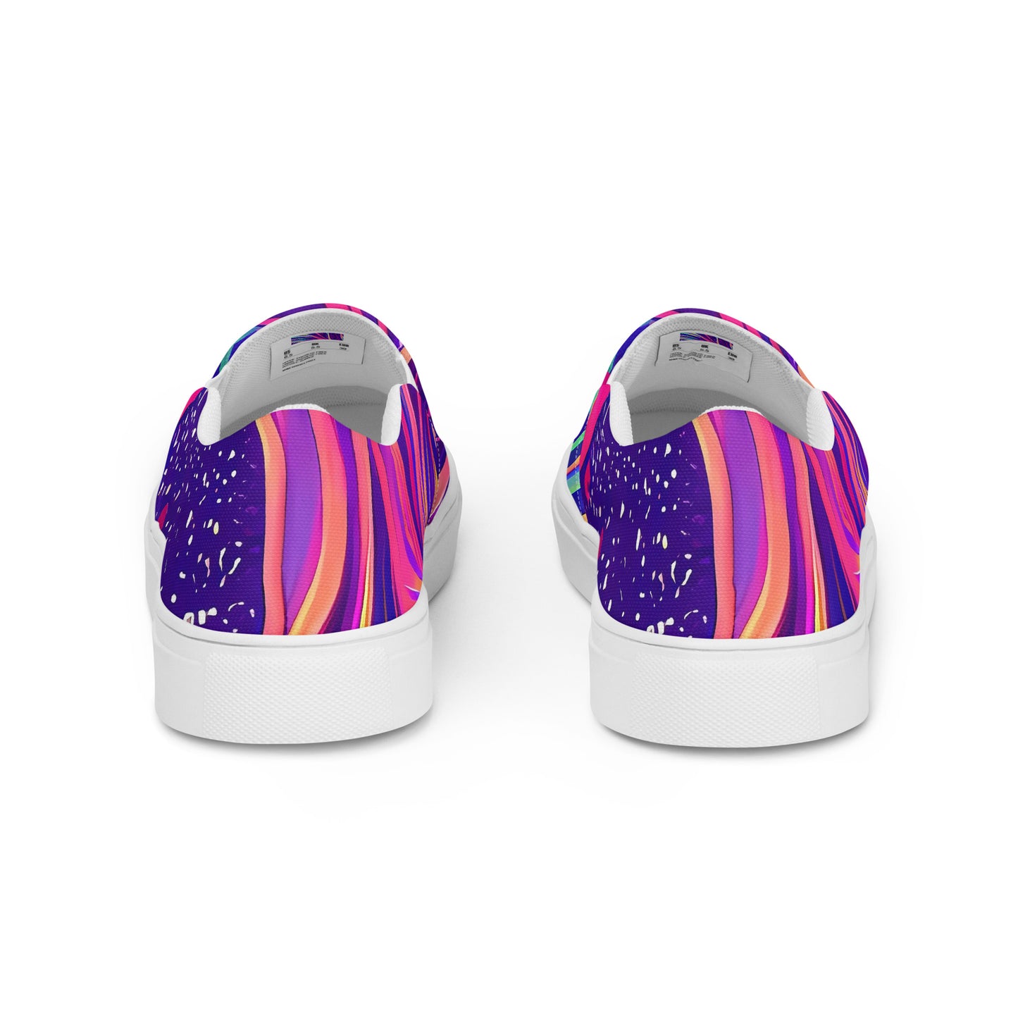 Men's Slip-On Canvas Shoes - Nebula Noodles