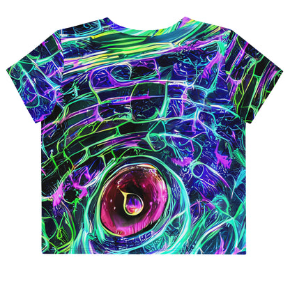 Women's Crop Tee - Chalmers Vortex