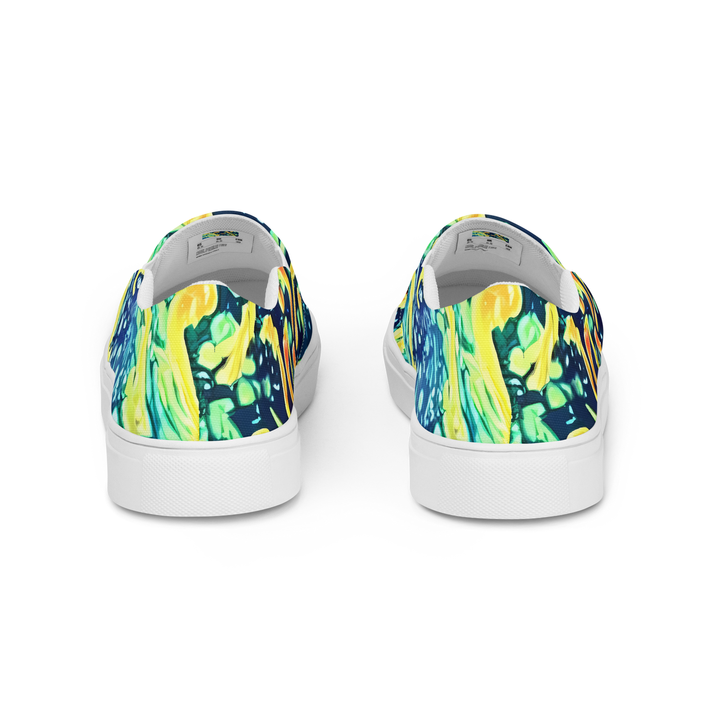 Women's Slip-On Canvas Shoes - Vortex Glow