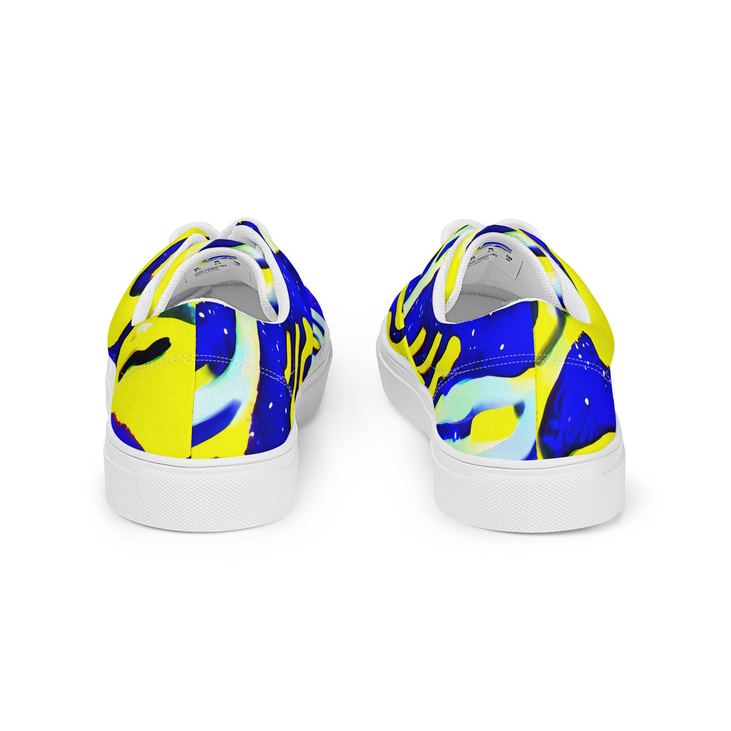 Women's Lace-Up Canvas Shoes - Electric Horizon