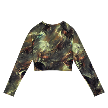 Long Sleeve Crop Top - Chaos Crescendo