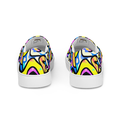 Women's Slip-On Canvas Shoes - Britto's Odyssey