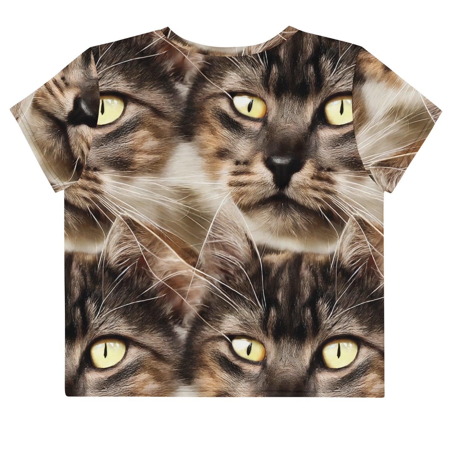 Crop Tee - Feline Reverie