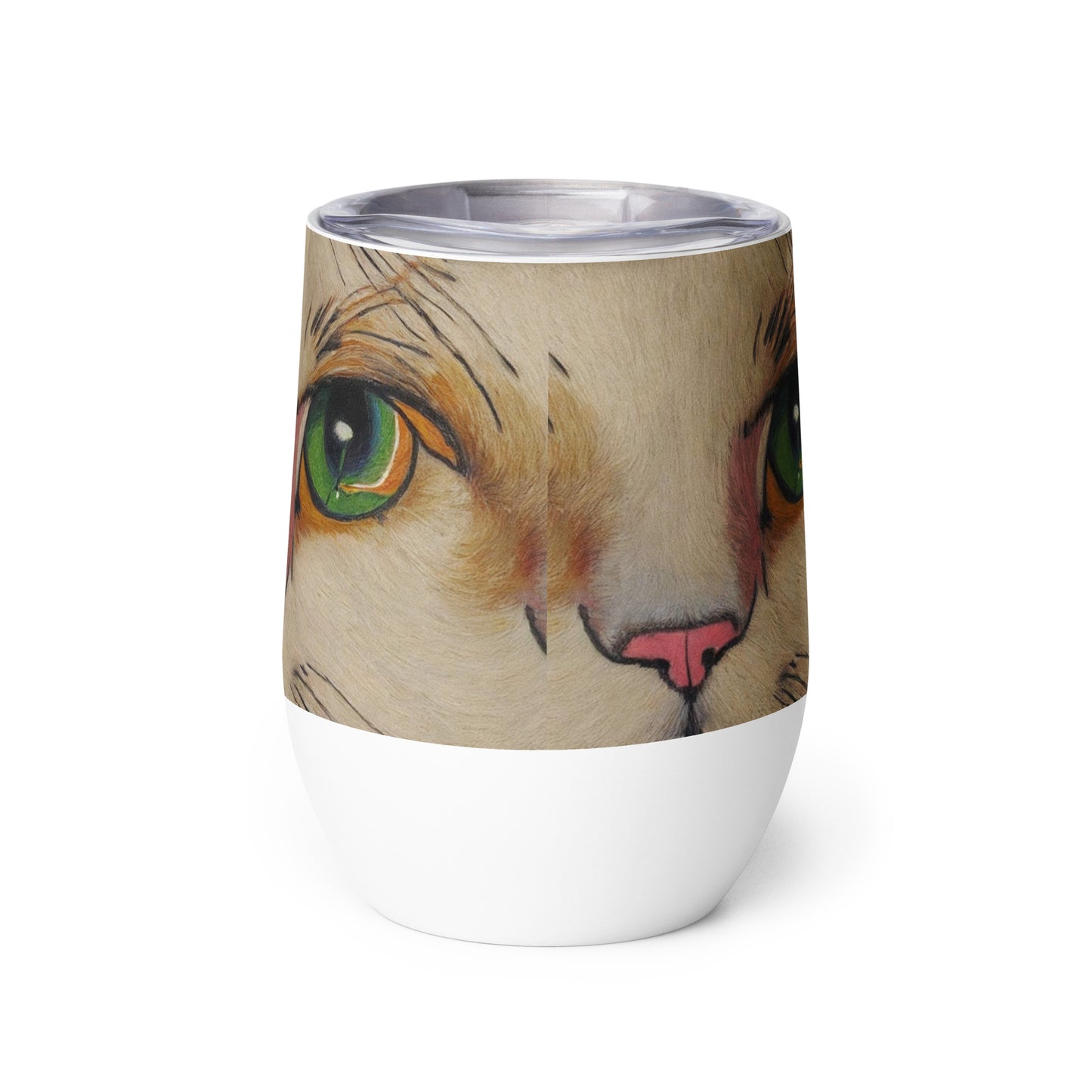 Wine Tumbler - Emerald Gaze