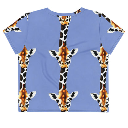 Crop Tee - Giraffe Glow
