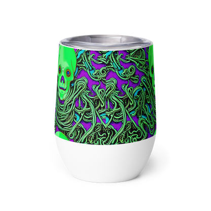 Wine Tumbler - Ghostly Labyrinth